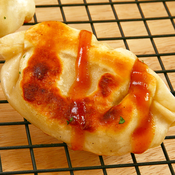 Homemade Chinese Dumplings With Sweet Dipping Sauce Recipe