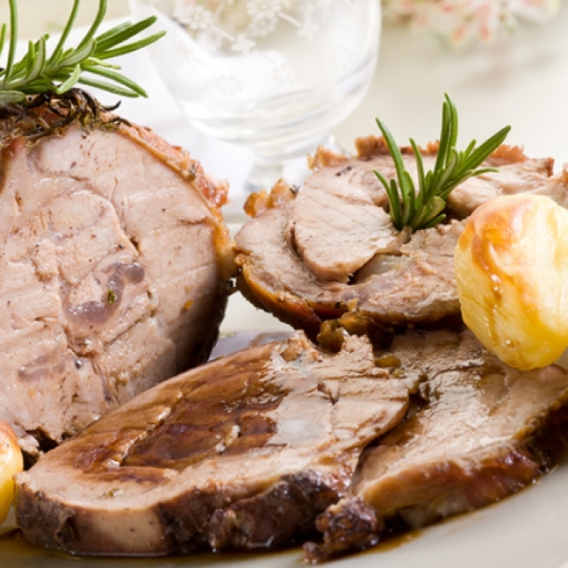 Roast Of Veal With Potatoes Recipe