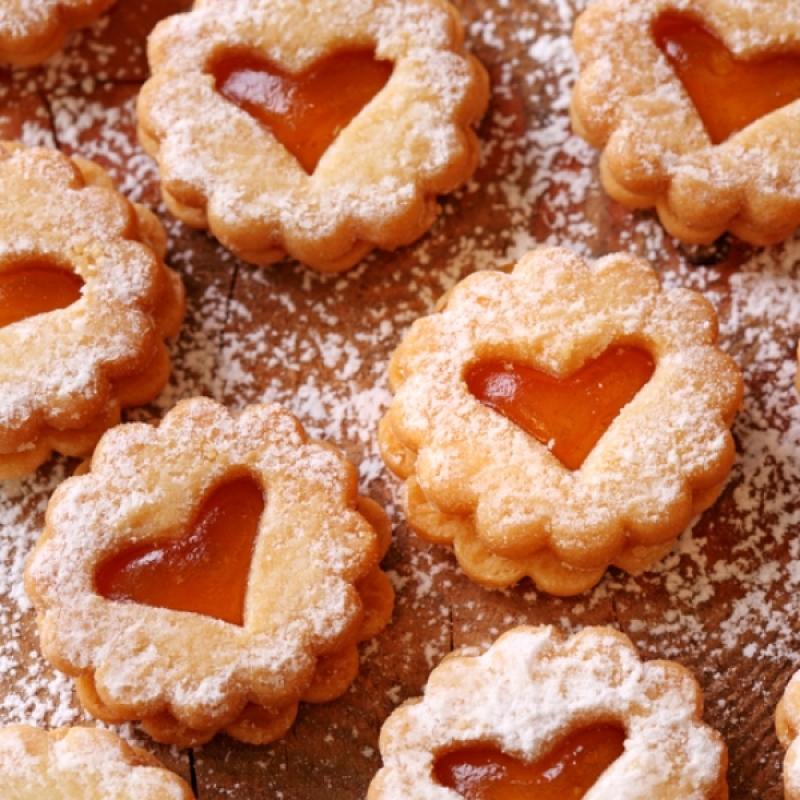Apricot Jam Filled Sugar Cookies Recipe