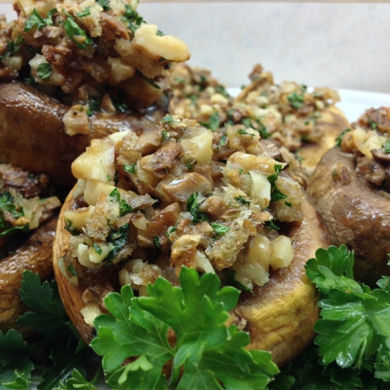 Baked Stuffed Mushrooms Recipe