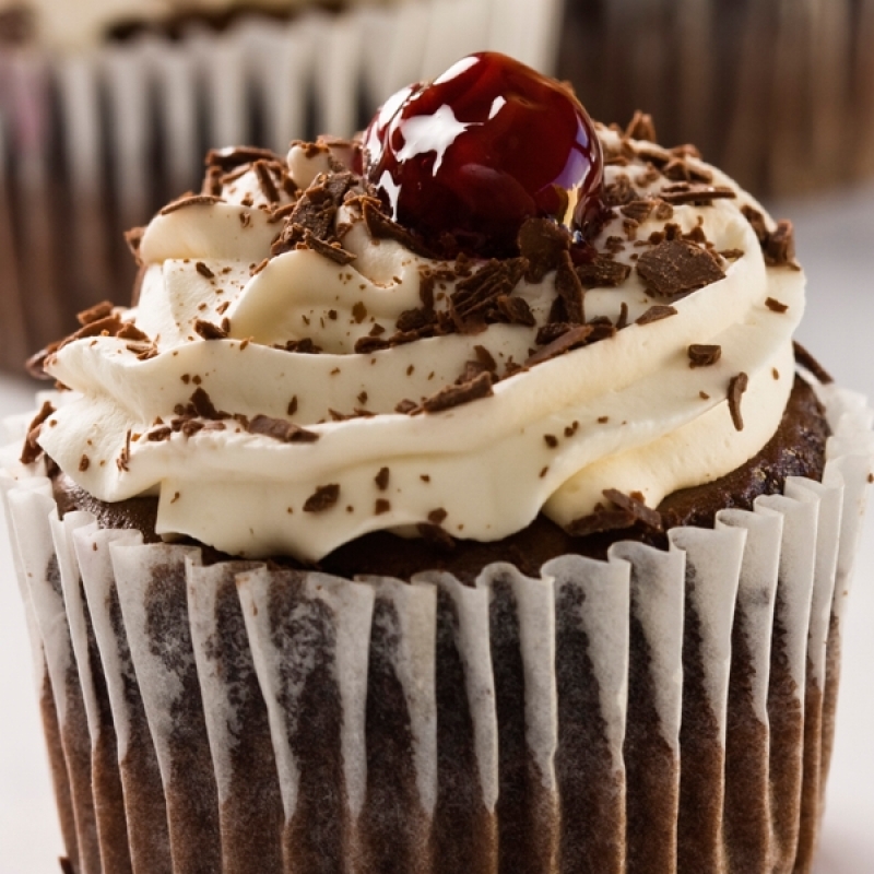 Black Forest Cupcake Recipe