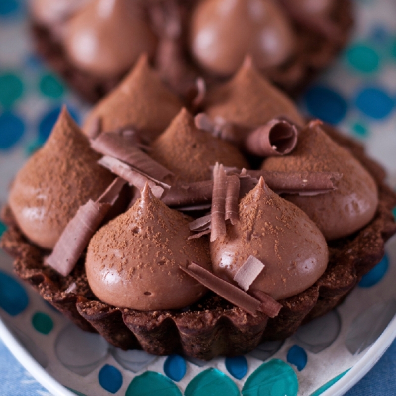 Double Chocolate Tarts Recipe