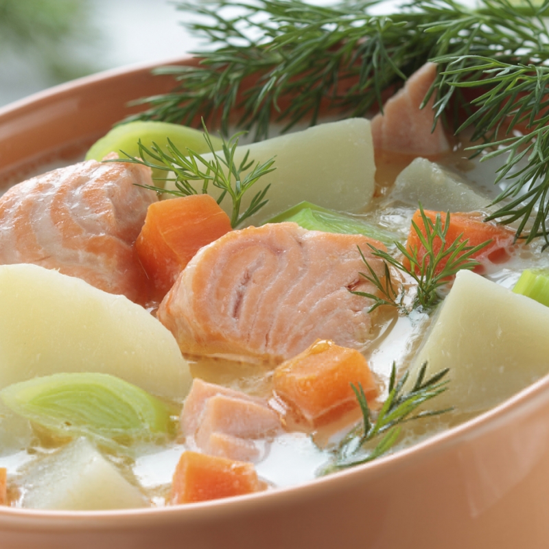 Salmon Soup Recipe