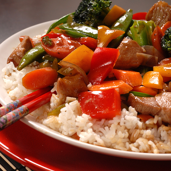 Sweet And Sticky Stir Fry Pork Recipe