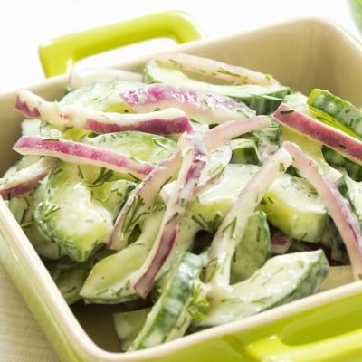Cucumber Red Onion Salad Recipe