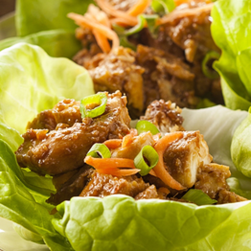 Easy Chicken Lettuce Wraps Recipe