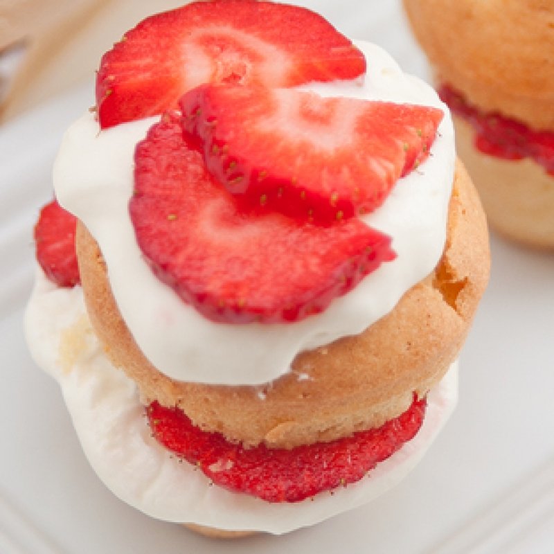 Strawberry Cream Puff Recipe 