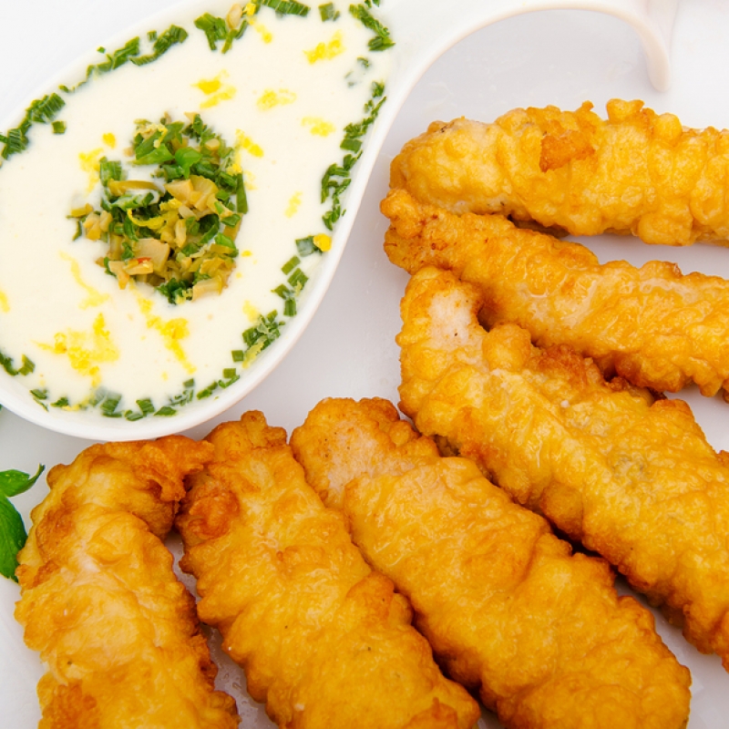 Battered Chicken Strips Recipe