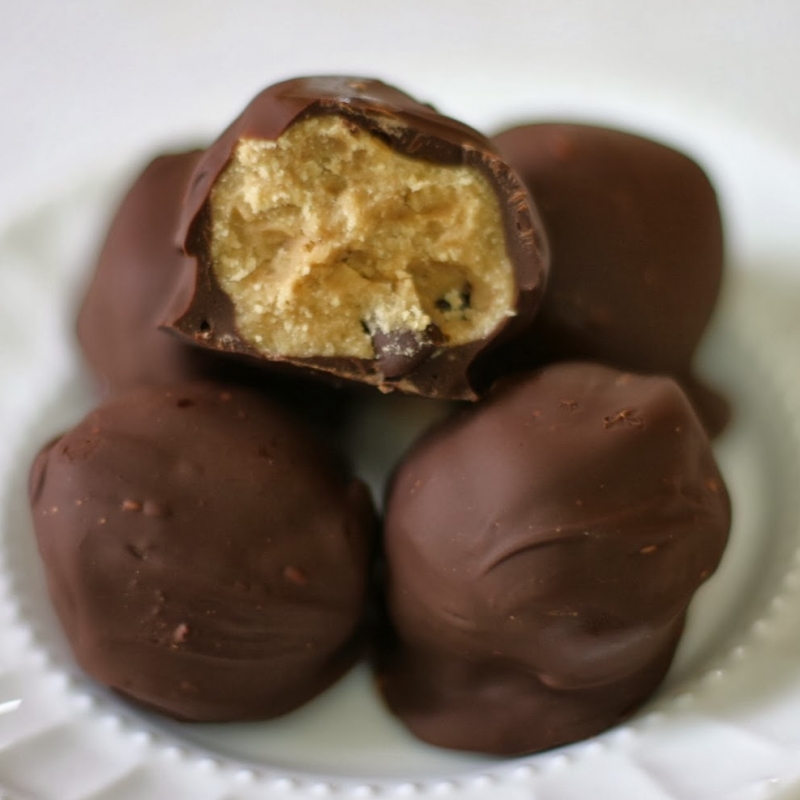 Chocolate Chip Cookie Dough Balls Recipe