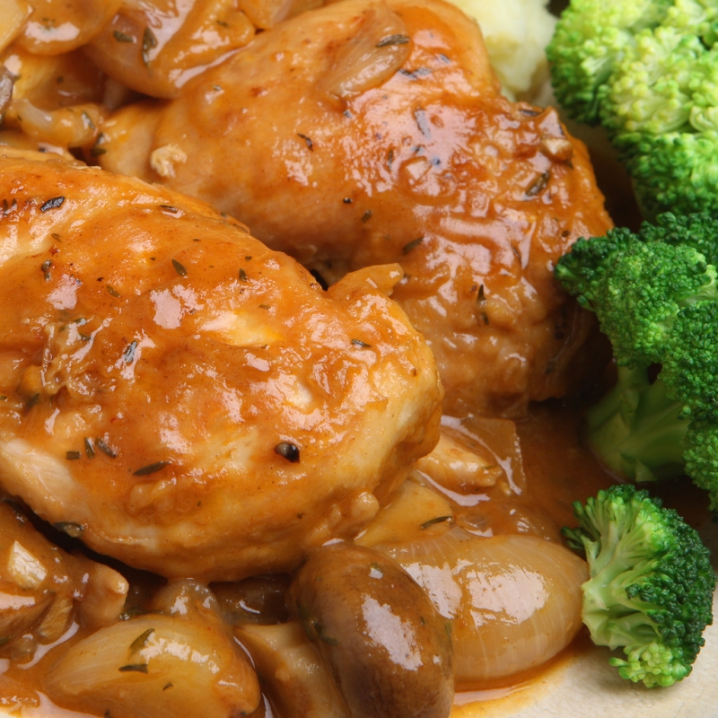 Crock Pot Chicken Chasseur Recipe