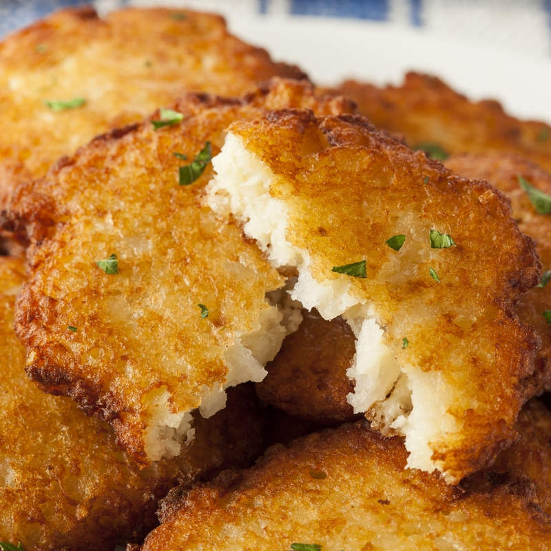 Cheesy Mashed Potato Patties Recipe