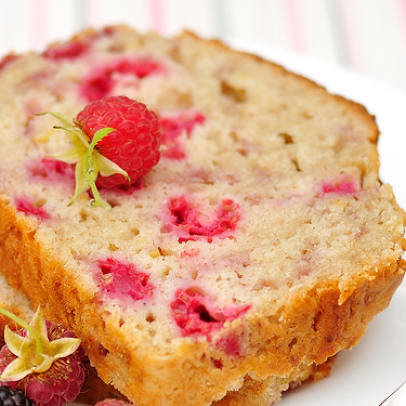 Lemony Raspberry Loaf Recipe