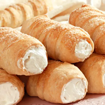 Elegant French Horn Pastries