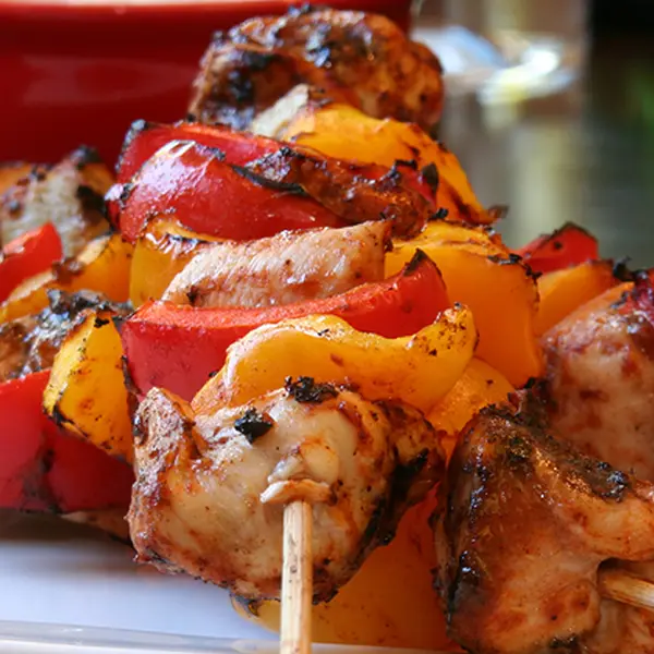 Sweet and Sour Chicken Kabobs