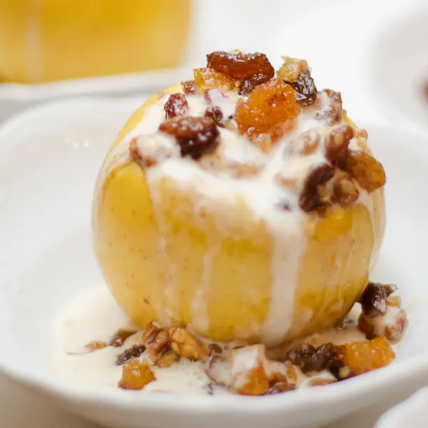 Stuffed Baked Cinnamon Raisin Apples