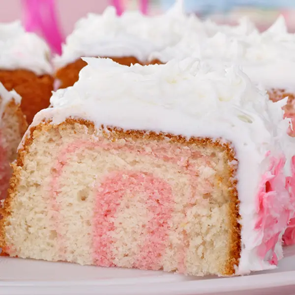 Pink Swirl Cake