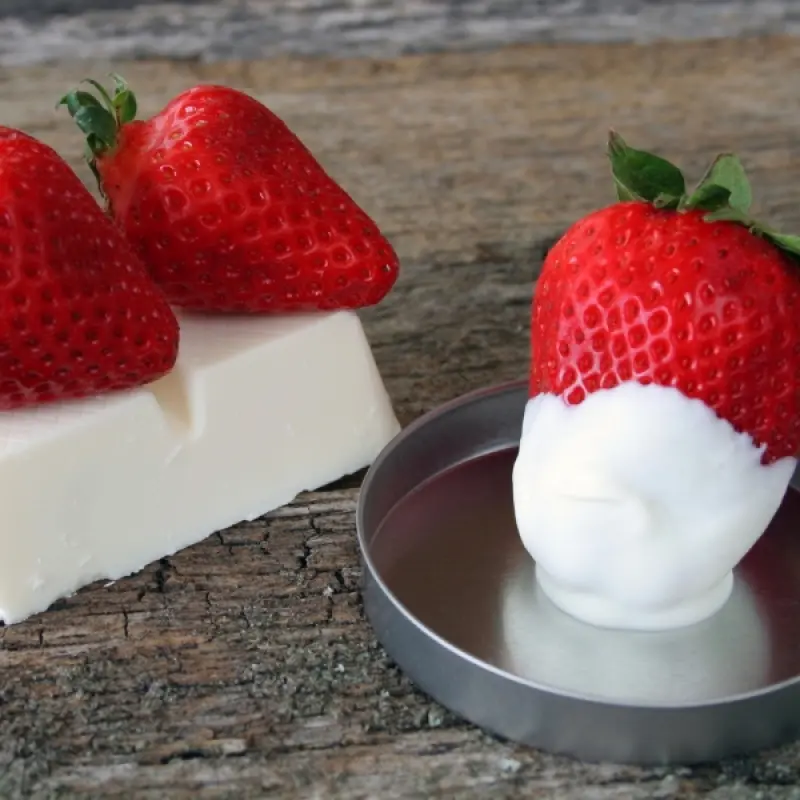 White Chocolate Dipped Strawberries