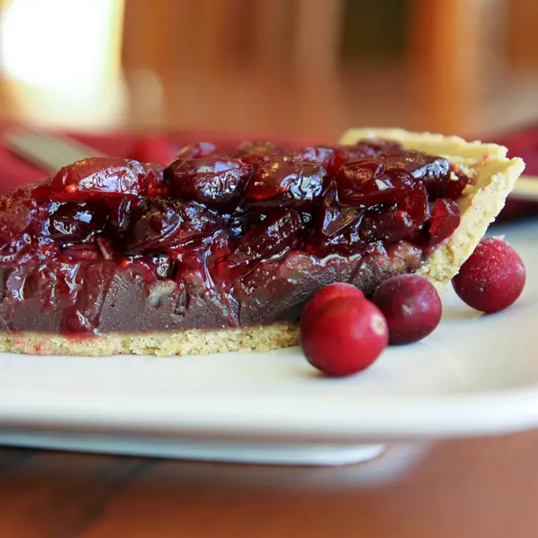 Chocolate Cranberry Pie