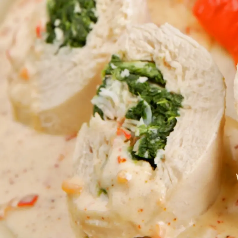 Crab Stuffed Chicken Breasts