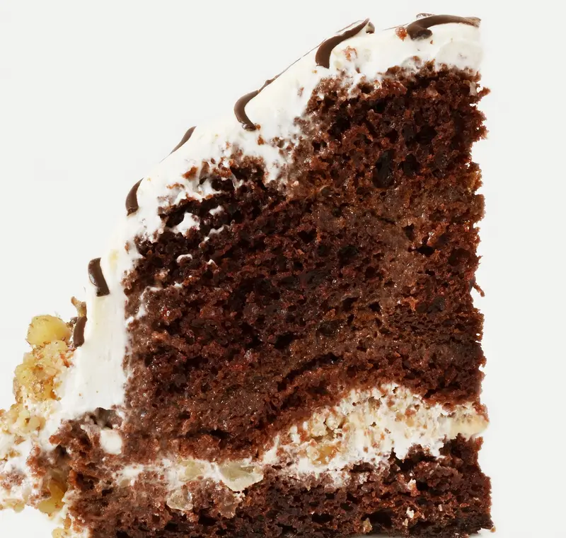 Mocha Cake With Buttercream White Chocolate Frosting