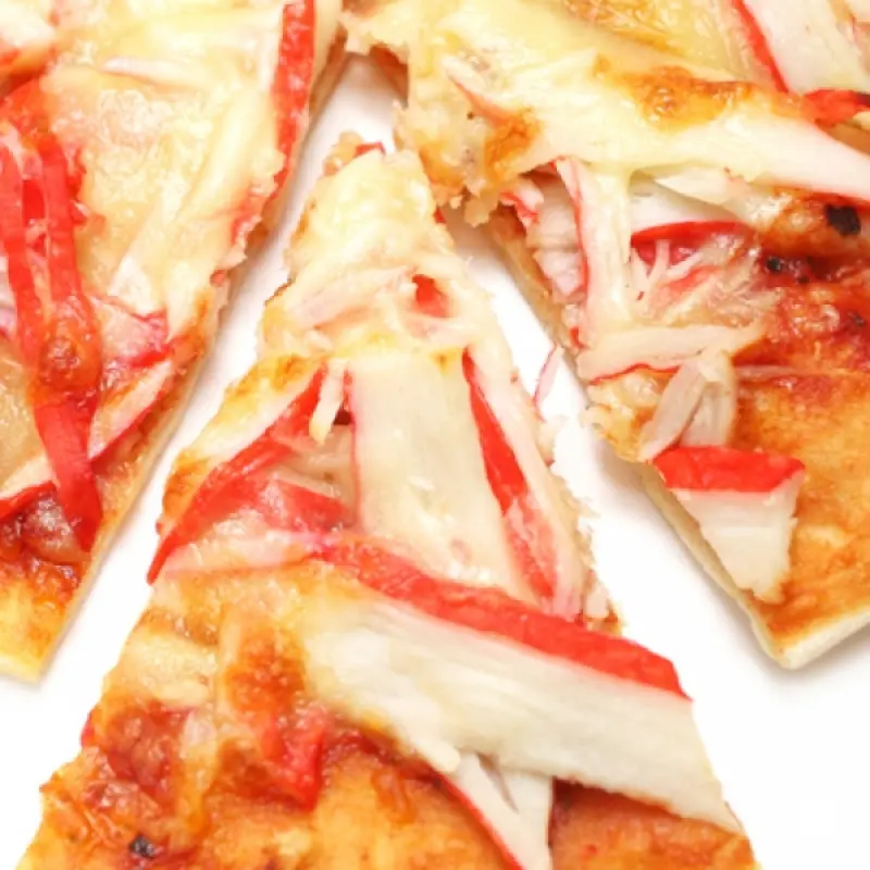 Spicy Crabmeat Pizza