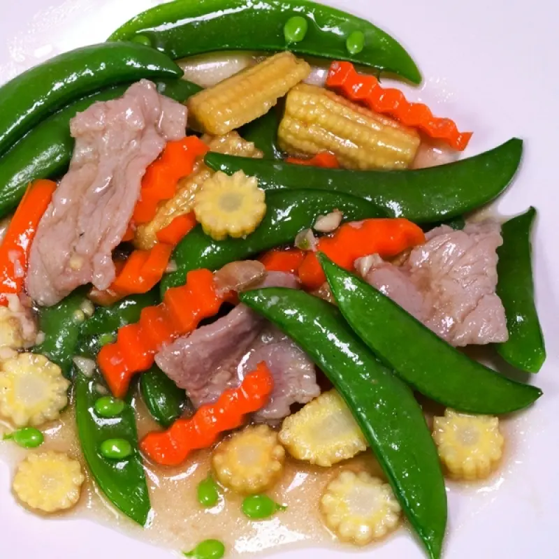 Apricot Pork Stir Fry