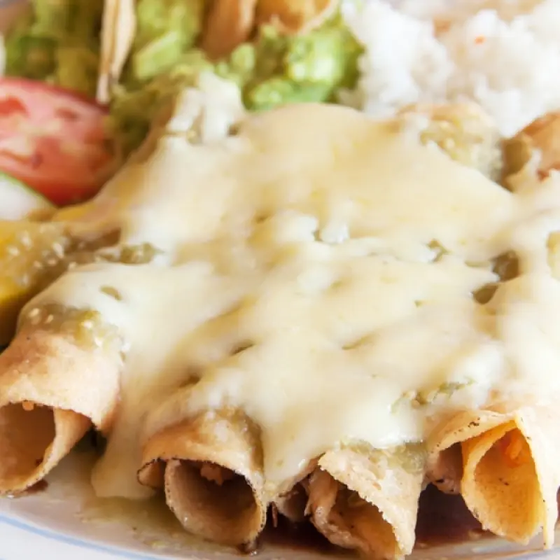Cheesy Chicken Enchiladas