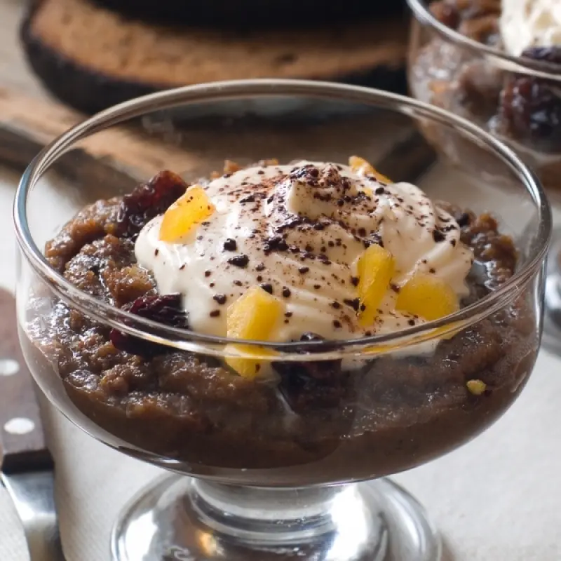 Black Rice Pudding Dessert