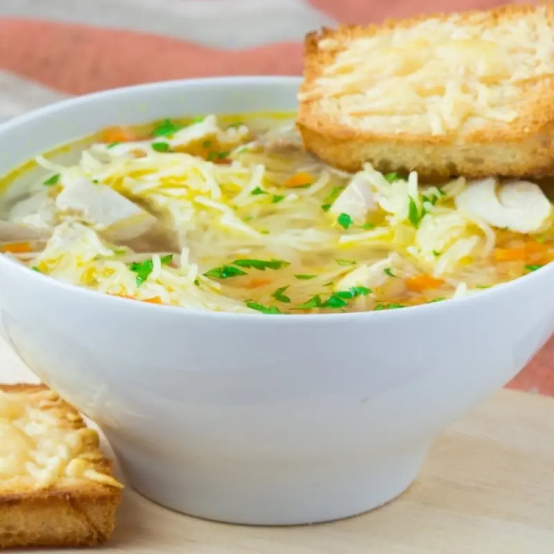 Chunky Chicken Noodle Soup