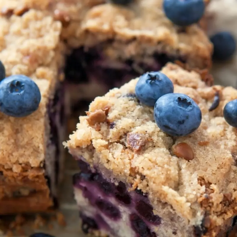 Blueberry Crumble Cake