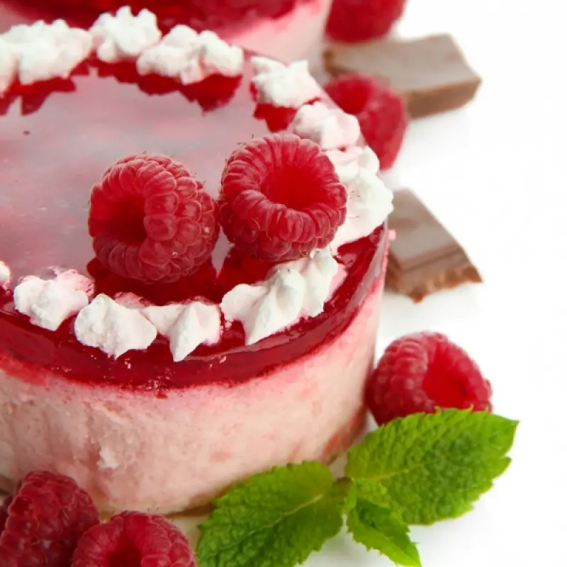 Lovely Raspberry Cheesecake