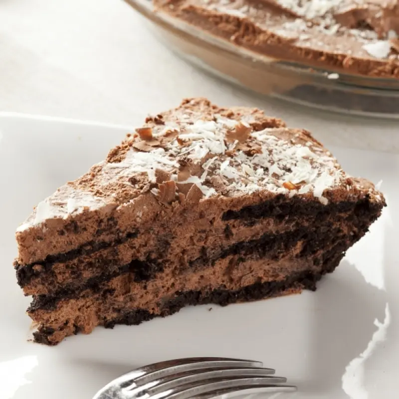 Chocolate Latte Mousse Cake