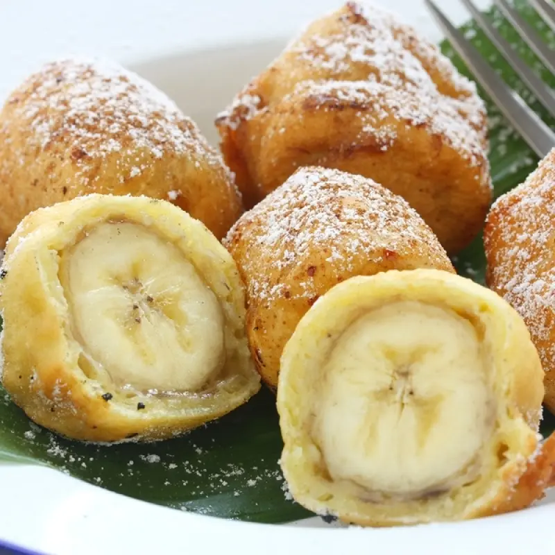 Fried Banana Bites