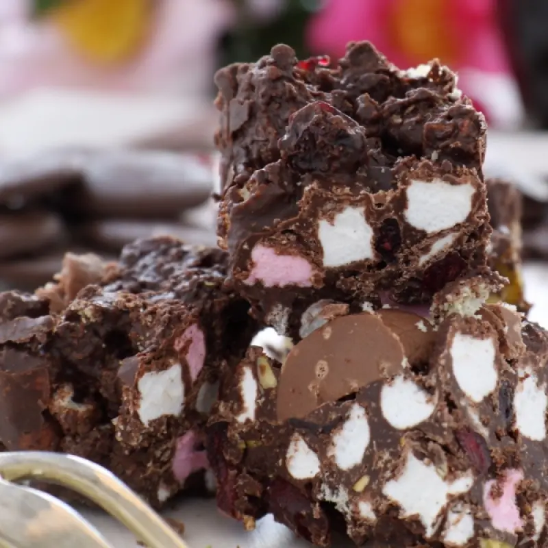 Rocky Road Fudge