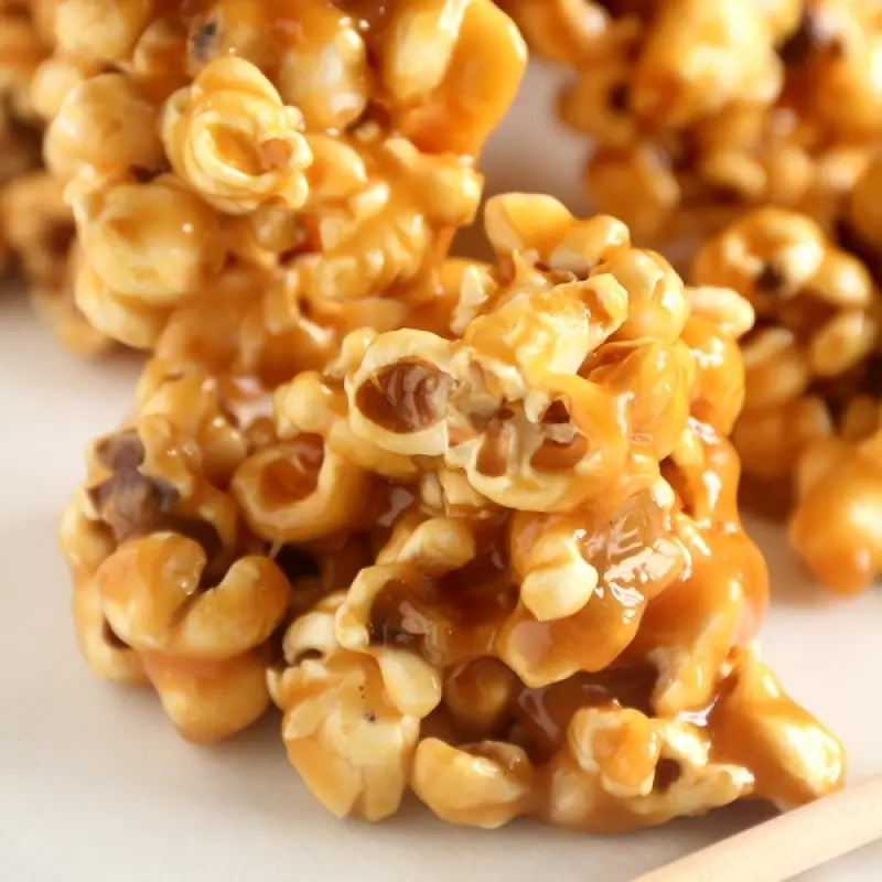 Caramel Popcorn Balls