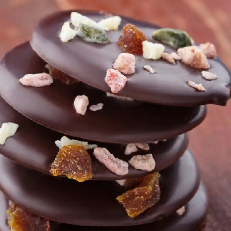 Chocolate Bark Drops