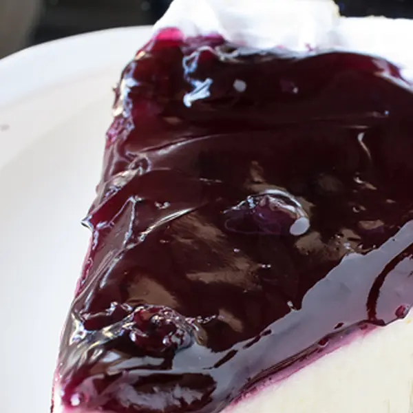 Blueberry Glaze Cheesecake