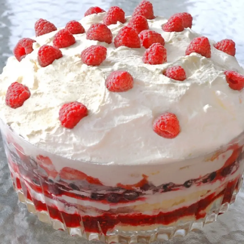 Sweet Berry Trifle