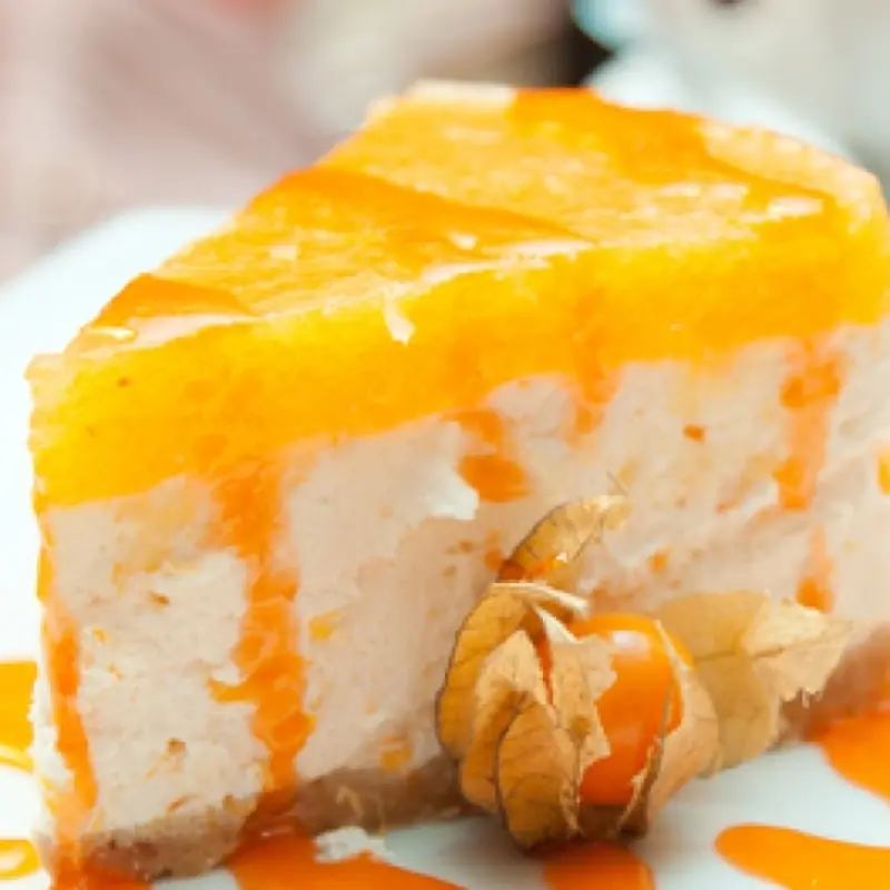 Tangy Orange Cheesecake