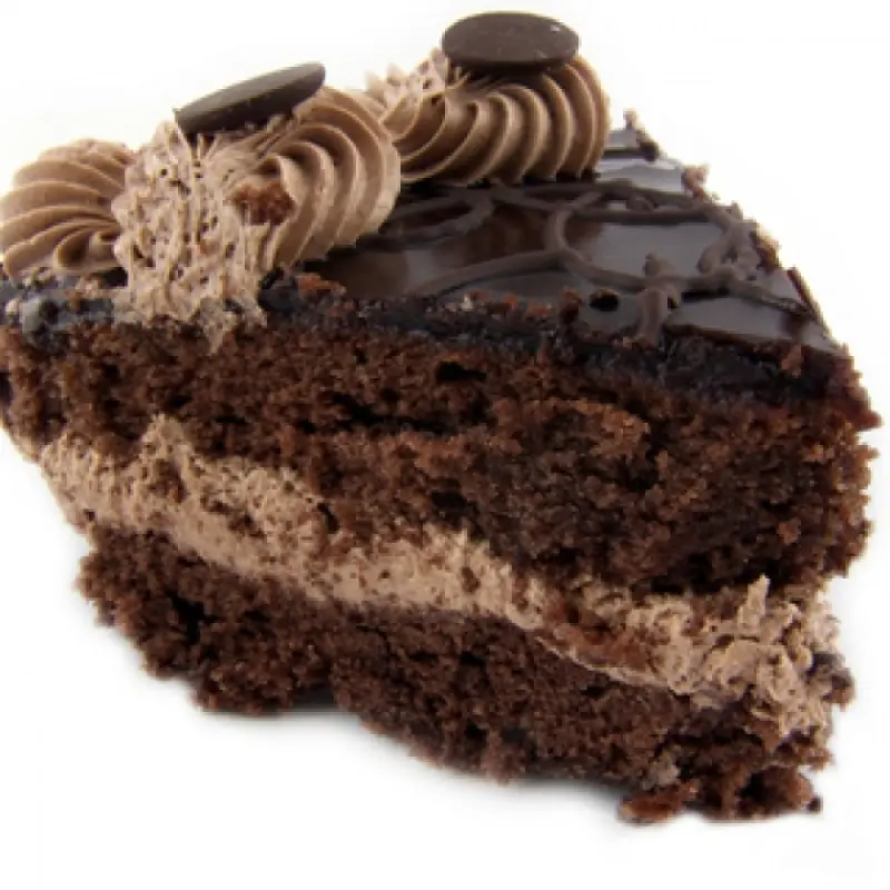 Chocolate Layered Devils Food Cake
