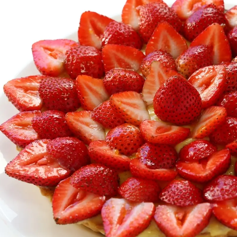 Strawberry Cream Pie