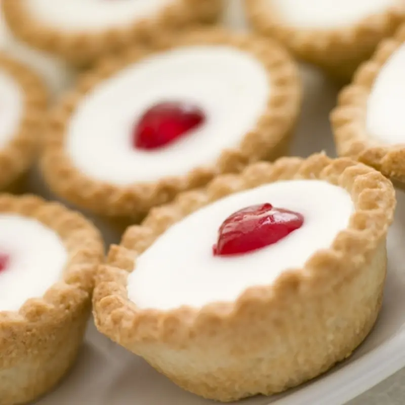 Cherry Bakewell Tarts