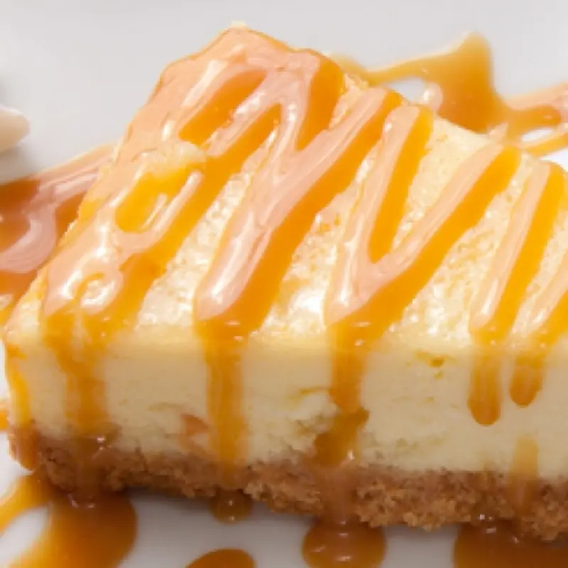 Cheesecake With Brown Sugar Glaze