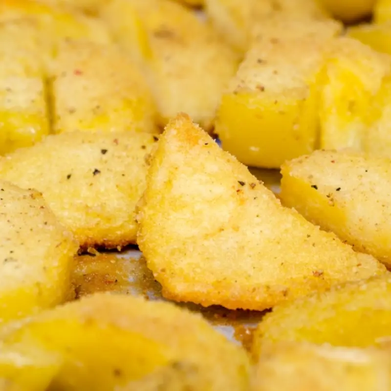 Parmesan Potato Pieces