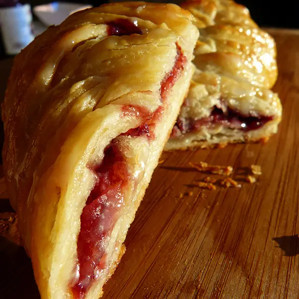 Cream Cheese and Jam Danish