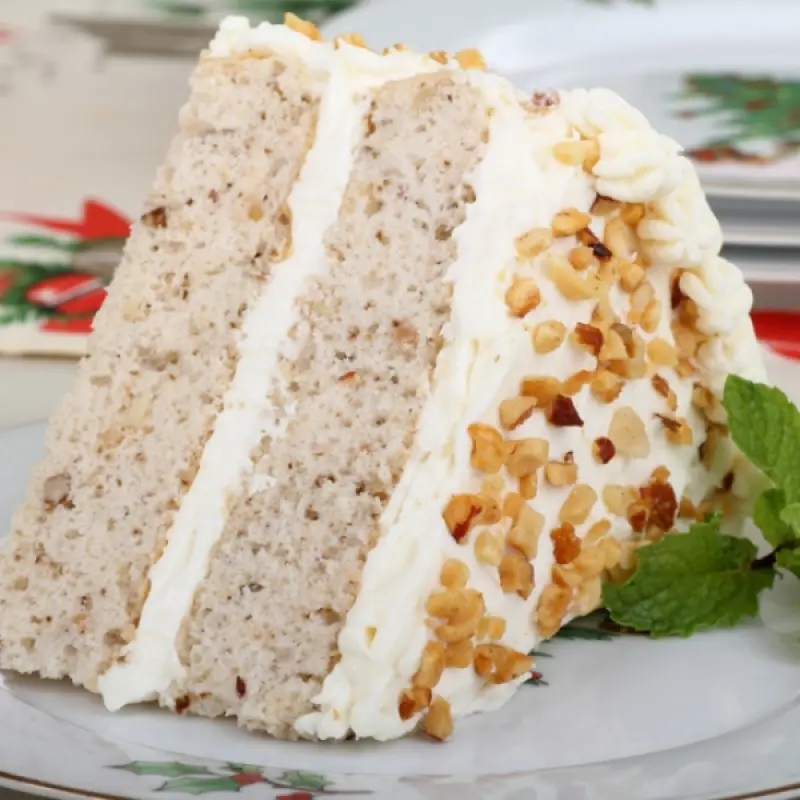Walnut Hummingbird Cake