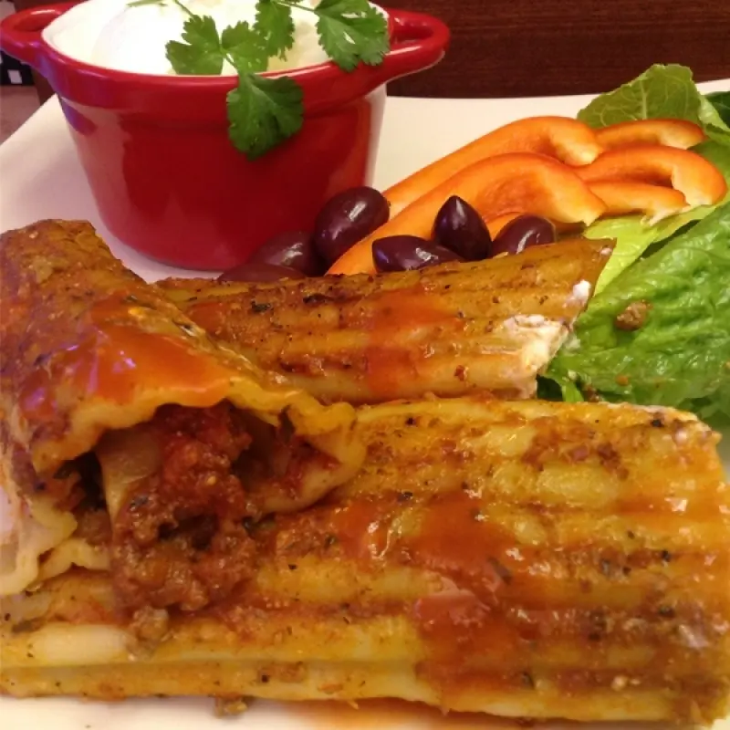 Stuffed Manicotti