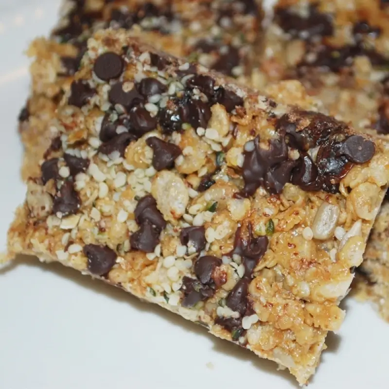 Chocolate Chip Granola Bars