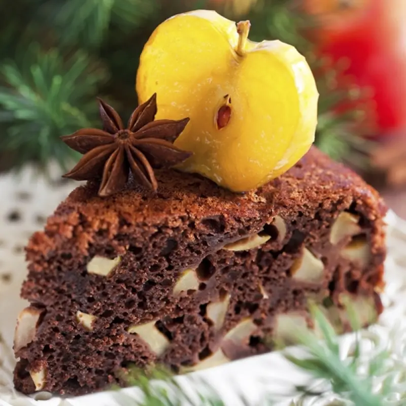 Chocolate Apple Cake