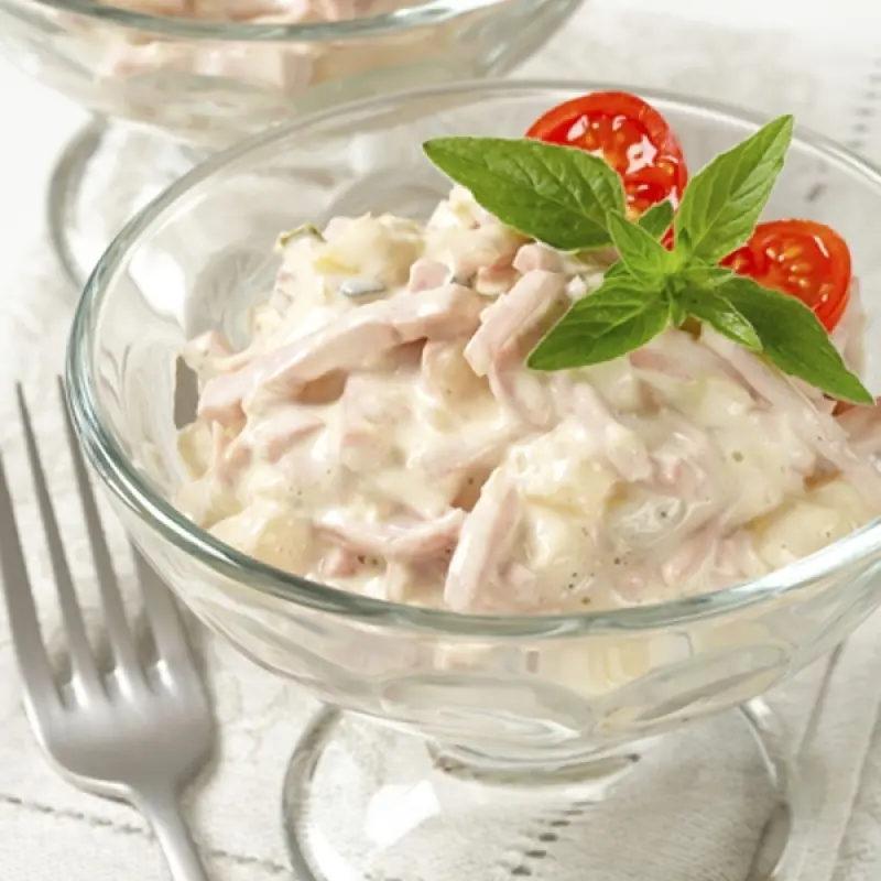Potato And Ham Salad